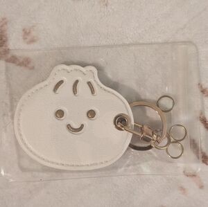 White Bao Keychain